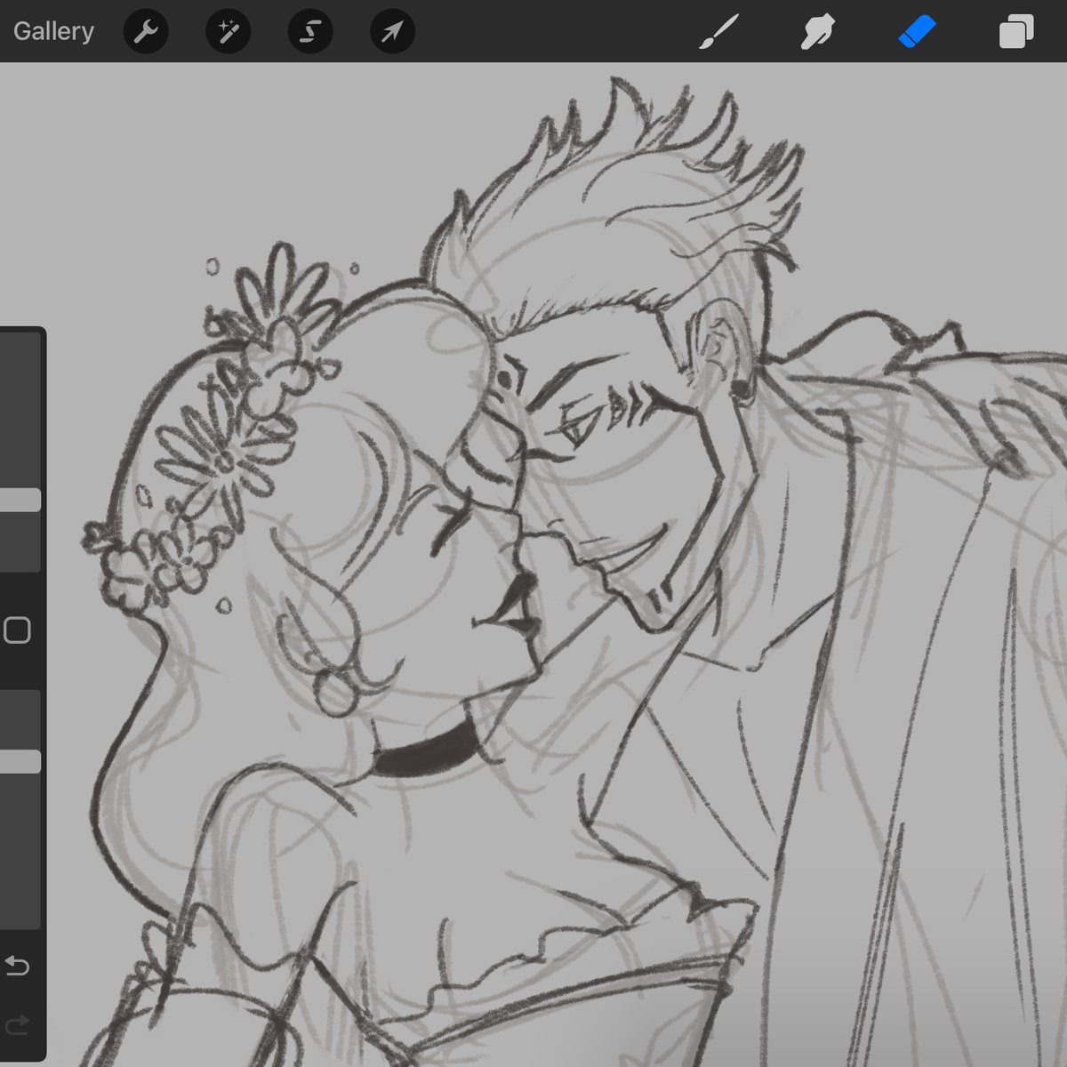 Splendidfire's tweet image. I’ll probably change her face but this will do for now #sukunaXcinderella #sukunella