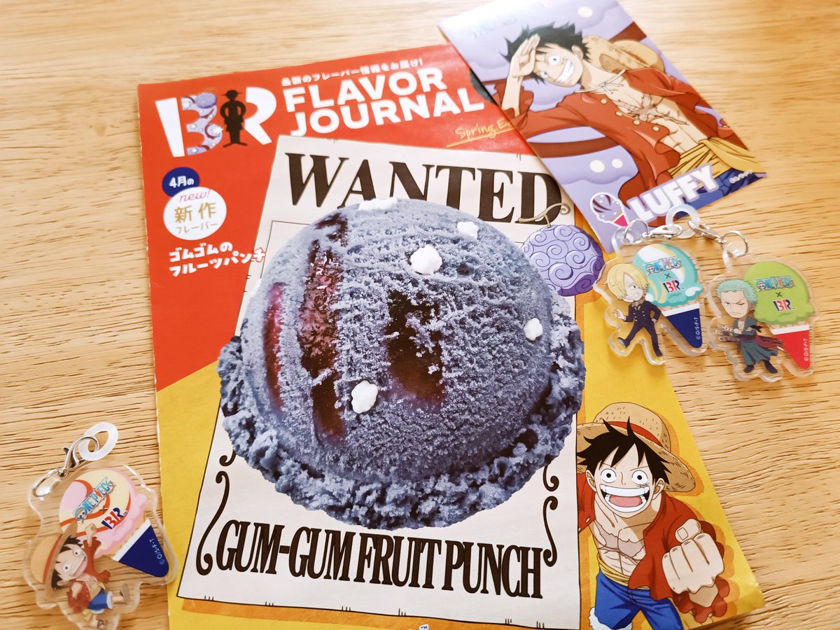don3_Roblox's tweet image. 今日から🍨✨️
#ワンピース
#ONEPIECE
#サーティーワン