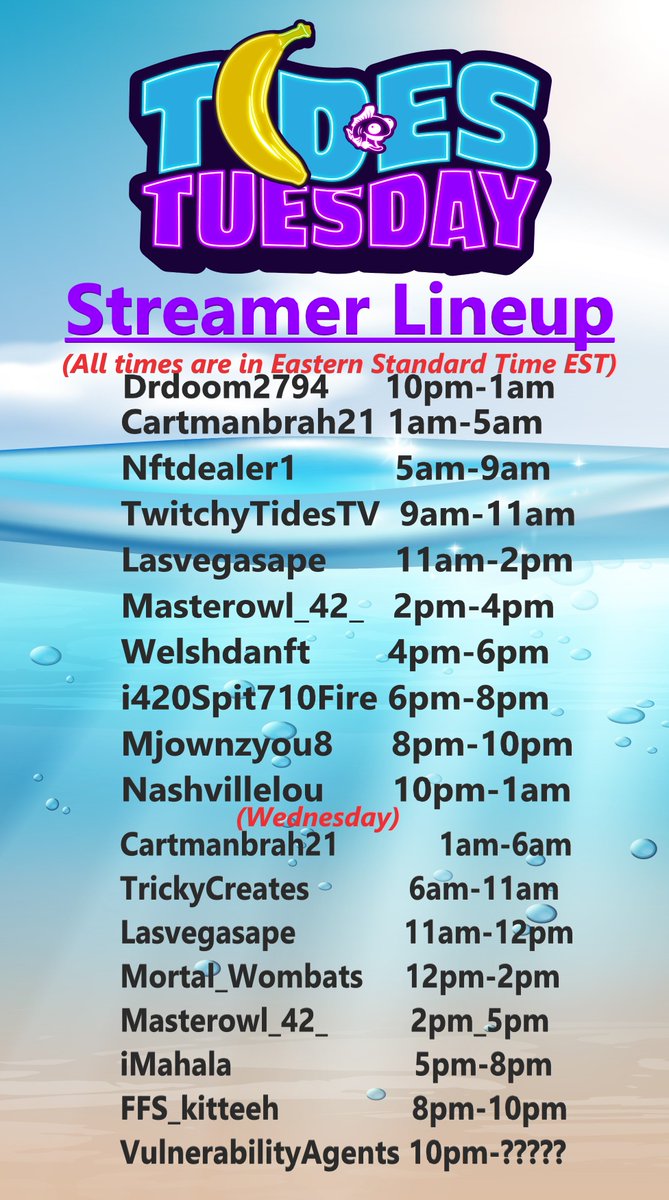 The first of fifty BLOODSHOT are in the <a href="/scurvybot/">ScurvyBot</a> #TrickyCreations <a href="/Twitch/">Twitch</a> #DIGPOOL. The only place you can get one and only 50 will ever exist.

First chance coming later this morning while you watch every one for <a href="/TwitchyTides/">Twitchy Tides</a> Tuesday. Stream will be open with TT every hour.