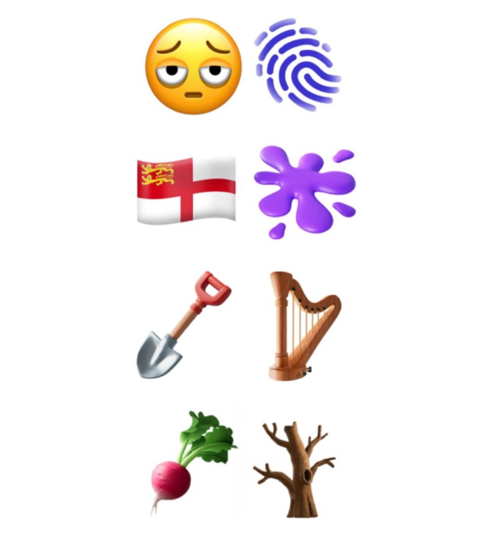 Dexerto's tweet image. Apple has added new emojis with the iOS 18.4 update