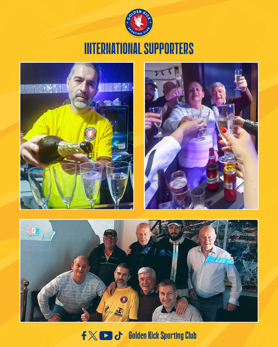 Golden Kick Sporting Club (@kicksporting) on Twitter photo π A GLOBAL FAMILY! πβ€οΈ
Our victory against Karela United FC was celebrated worldwide! ππ To our amazing international fansβwe see you, we appreciate you! ππΎπβ€οΈ
Drop your flag in the comments & rep your country! πππΎ
#GoldenKickSC #GlobalFans #OneClubOneFamily #Victory π A GLOBAL FAMILY! πβ€οΈ
Our victory against Karela United FC was celebrated worldwide! ππ To our amazing international fansβwe see you, we appreciate you! ππΎπβ€οΈ
Drop your flag in the comments & rep your country! πππΎ
#GoldenKickSC #GlobalFans #OneClubOneFamily #Victory