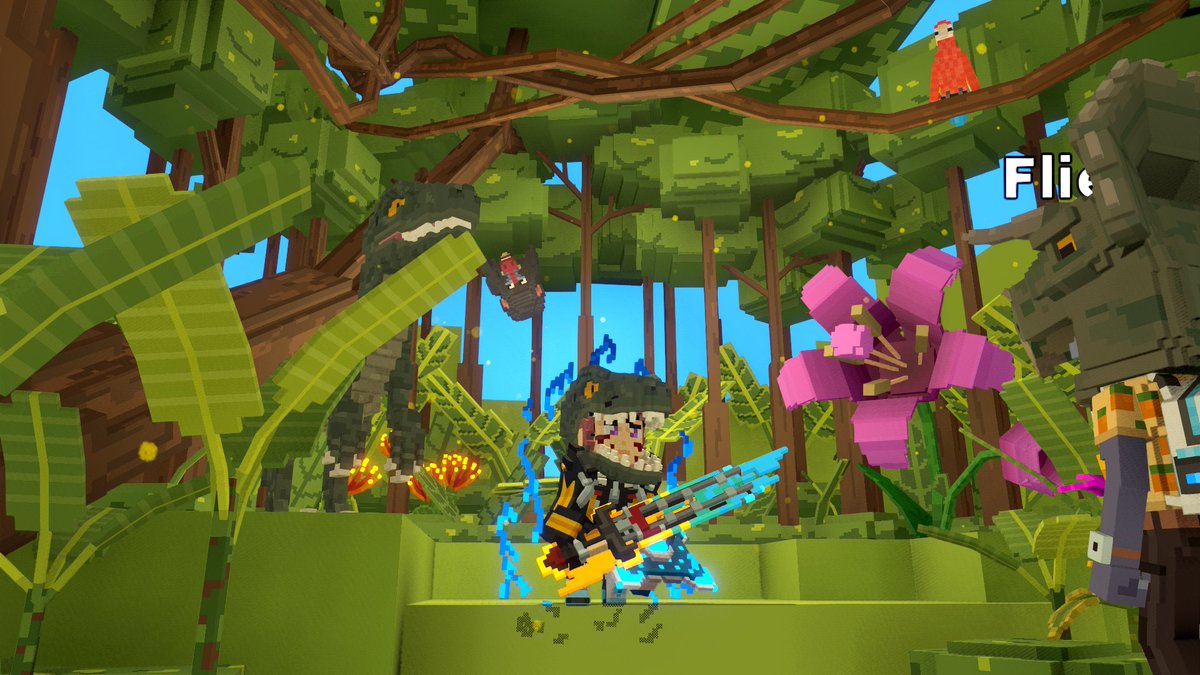 Check out my Jurassic World helmet! ROAR! 🦖 tsbga.me/TheSandbox #AlphaSeason5