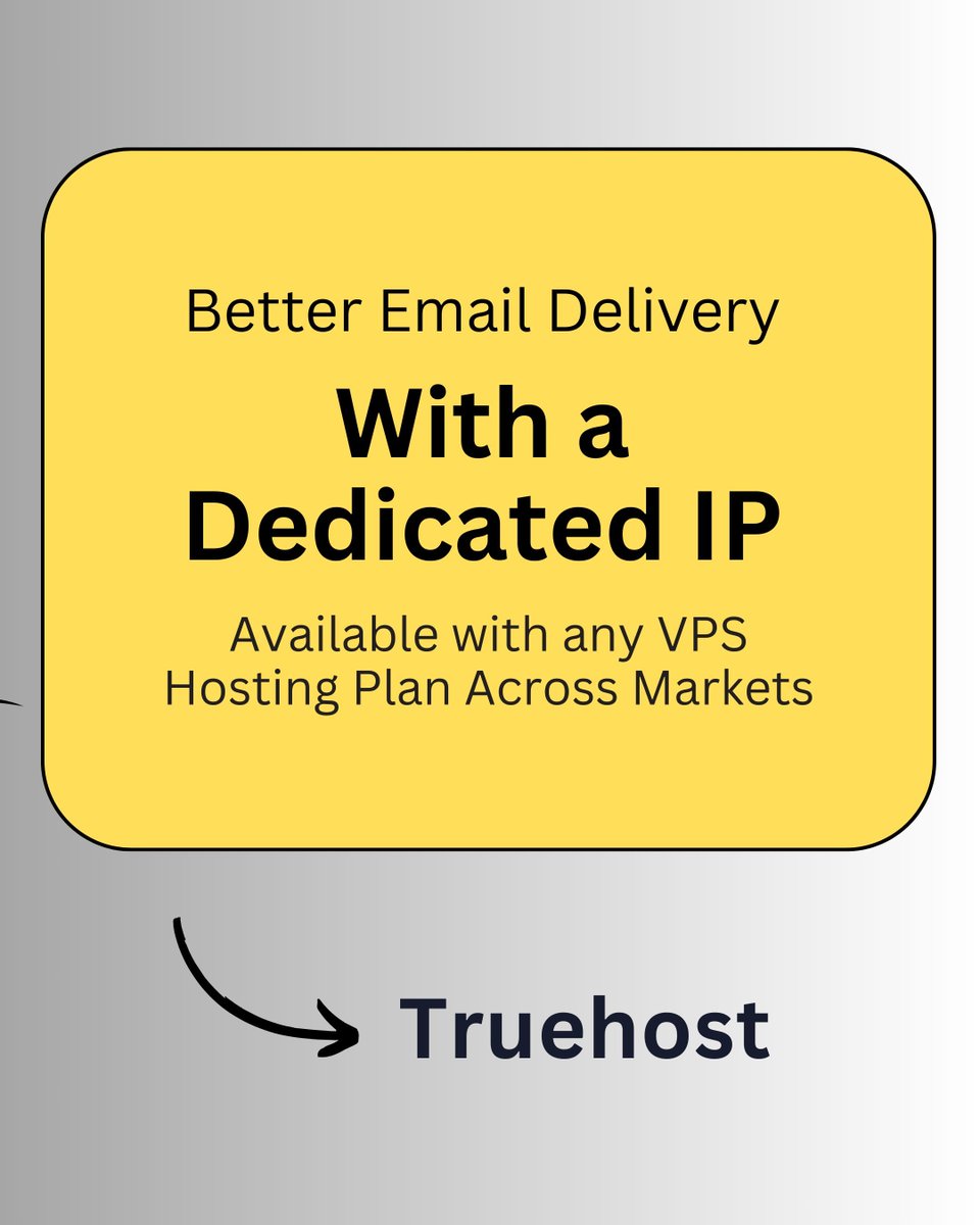 CloudpapHQ's tweet image. A VPS add-on simplifies your work on the vps. Example 1 Additional IP can make your email email delivery better #deliver #customemail #dedicatedemailhosting