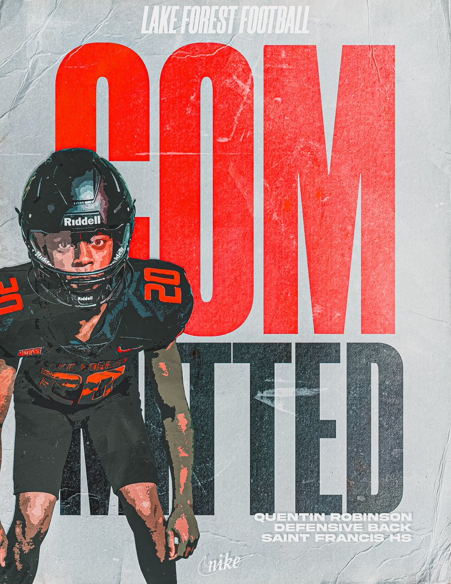 Quentin Robinson (@quentinnrob) on Twitter photo I’m excited to announce that I am committed to Lake Forest football! Thank you <a href="/Coach_zags/">Adam Gonzaga</a> for this amazing opportunity. <a href="/stfrancis_fb/">SFHS Lancer Football</a> I’m excited to announce that I am committed to Lake Forest football! Thank you <a href="/Coach_zags/">Adam Gonzaga</a> for this amazing opportunity. <a href="/stfrancis_fb/">SFHS Lancer Football</a>