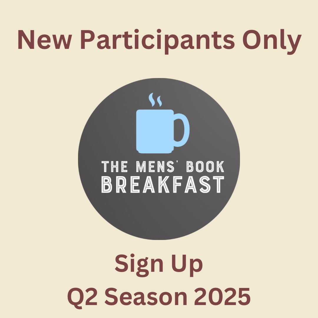 Q2 Season 2025 Sign-Up 

Only for those who were not part of the Q1 Season 2025 of The Men’s Book Breakfast (The MBB).

If you participated in Q1 you’re automatically enrolled for Q2 – no need to sign up again.

Sign-up link forms.gle/jGbUQeUw32y7Ja…