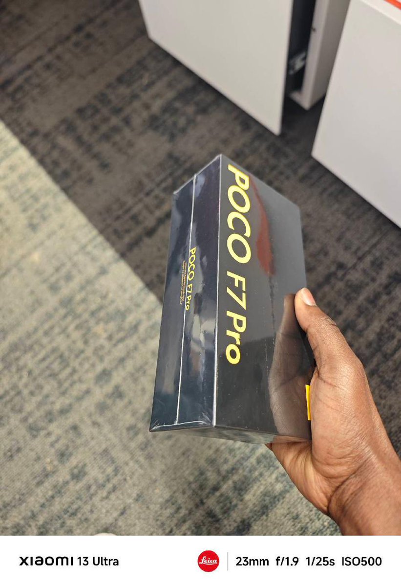 I recently received #POCOF7Pro after its memorable launch. A really nice device, but since I’m only #XiaomiFan, I’m giving it to a lucky fan who wants to do the review. 

It’s not #AprilFoolsDay, let me know in comments  before April 7 if you are interested.
Use the product