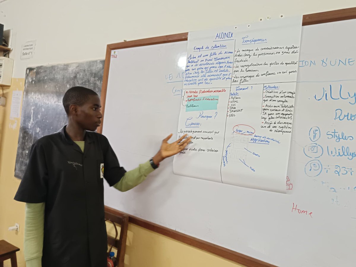 AlliantF's tweet image. #Techathon2025 with ⤵️ Experts for #SDGsKids in school.

#learningspaces