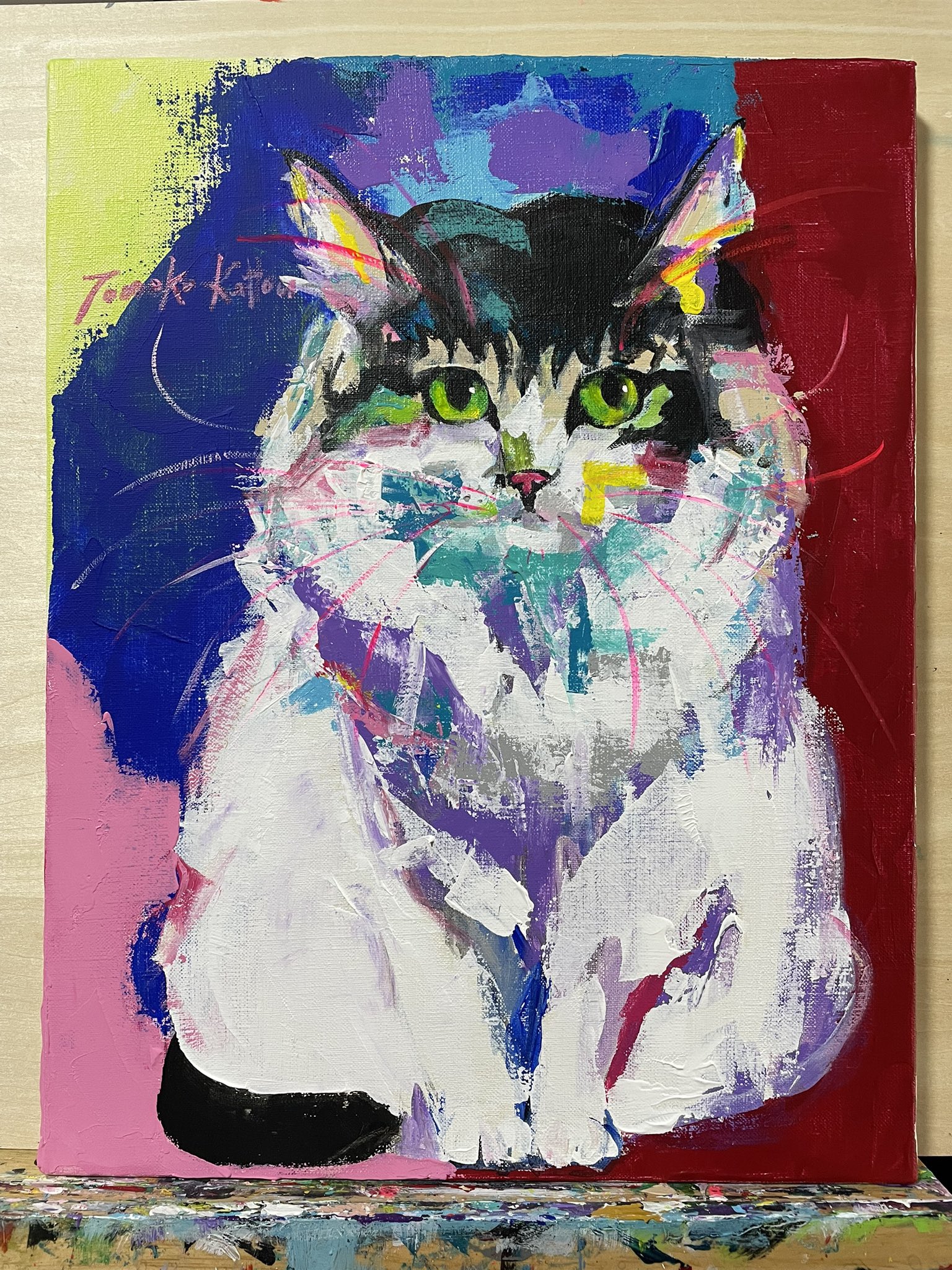加藤智子 絵描き (@rakukiki) / X 加藤智子 絵描き (@rakukiki) / X