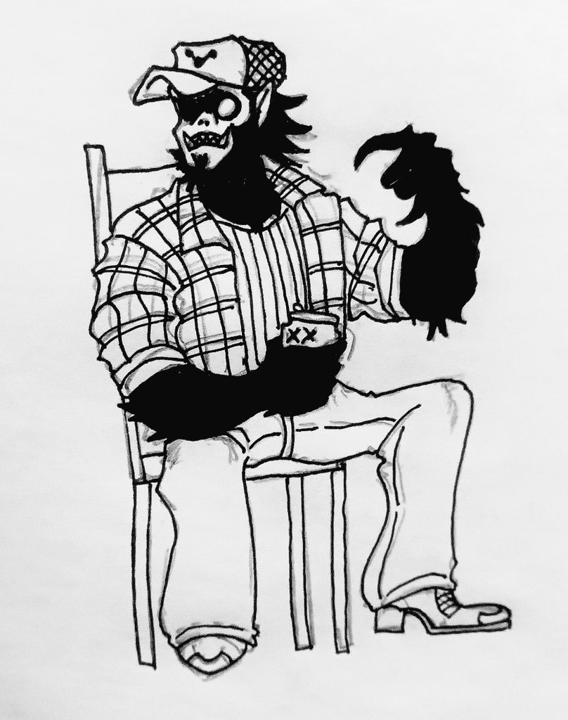 Memes rancios que publica Harry en el chat grupal de los monstruos.