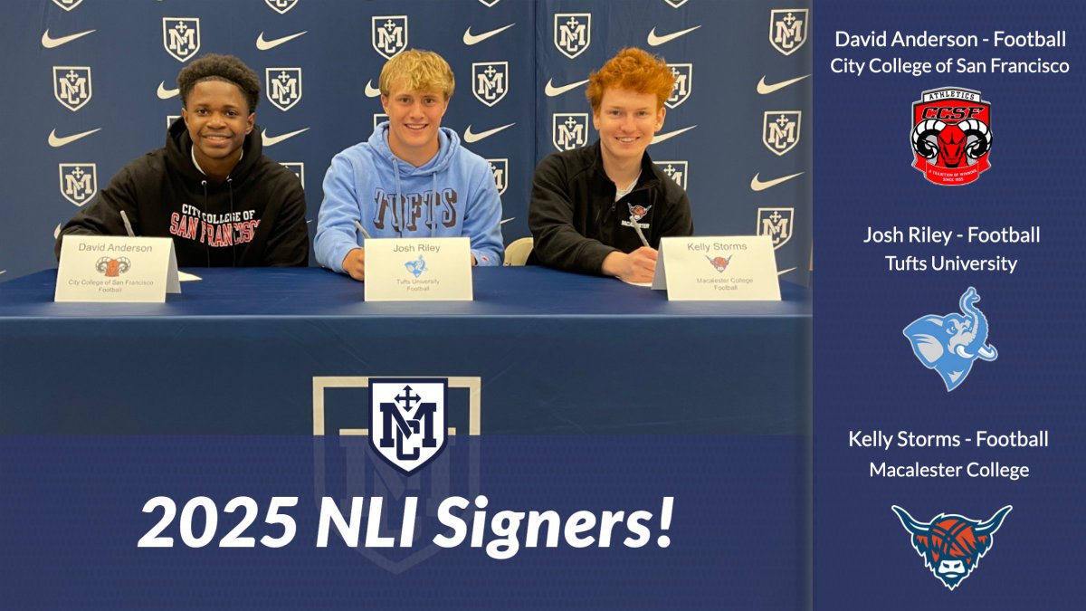 Congratulations to our College Signers!
David Anderson - <a href="/CCSFFootball/">City College of San Francisco Football</a>
Josh Riley - <a href="/FootballTufts/">Tufts University Football</a>
<a href="/KellyStorms20/">Kelly Storms</a> - @JacalesterFB