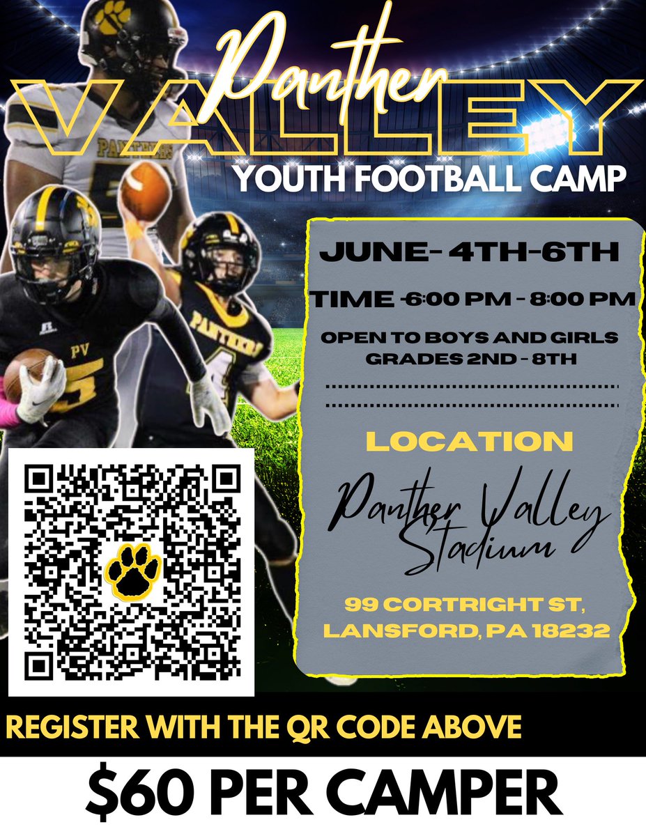 Panther Valley Football & Boosters (@pvsdfootball) on Twitter photo 