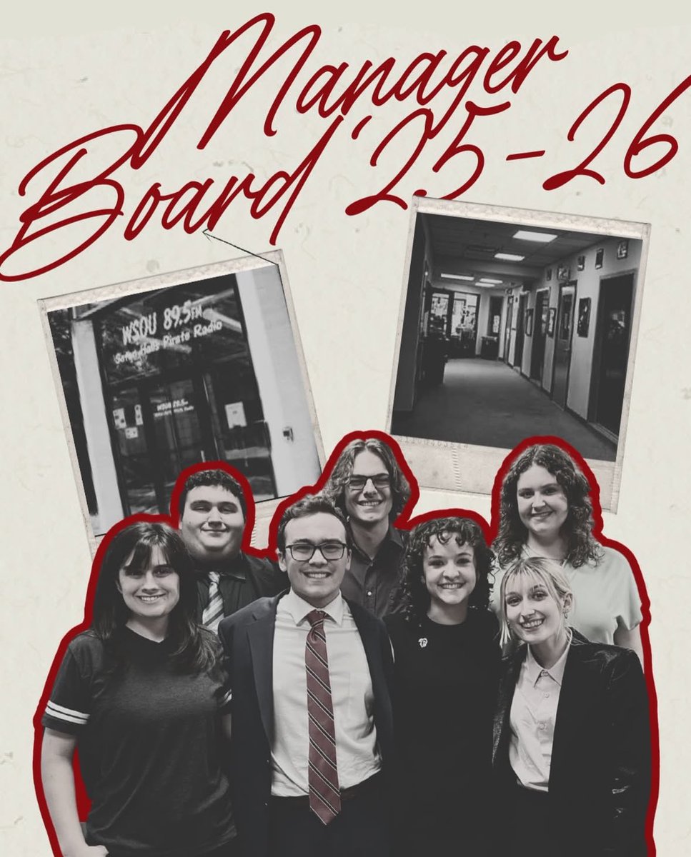 WSOU's tweet image. Congratulations to our newly elected 2025-2026 Student Management Board!

#wsou #wsoualumni #setonhall #collegeradio