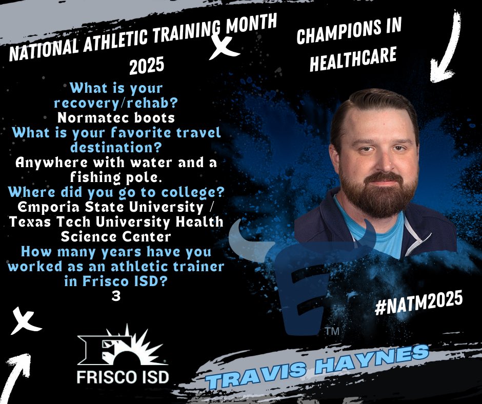 Shoutout to Coach Curtiss &amp; Coach Haynes! 🙌 During National Athletic Training Month, we're so grateful for your dedication, expertise, and tireless support of our athletes. You keep us safe, strong, and ready to compete. Thank you for everything you do! 💙#NATM2025 #BeAMaverick