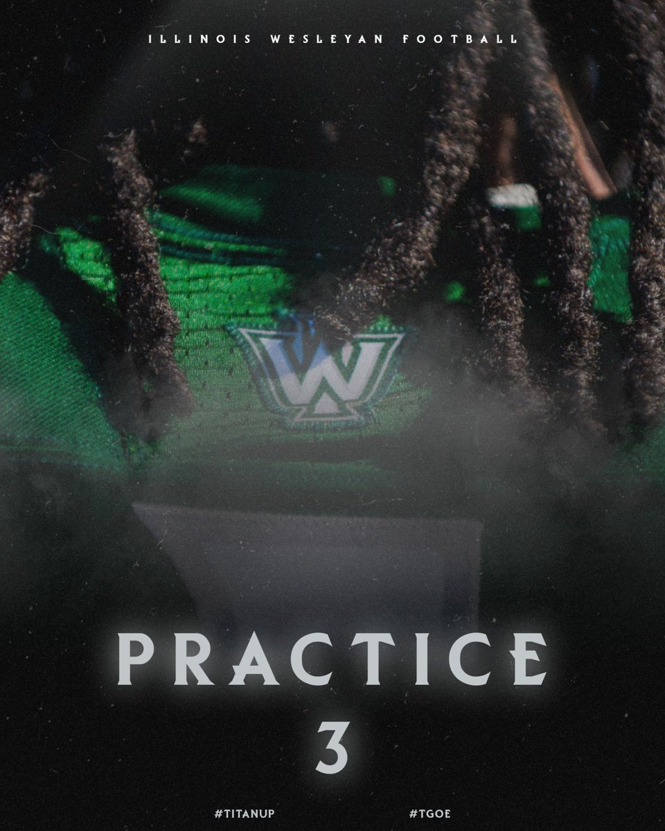 With today being day #3 for the Titans Spring Ball

Practices 1-3 are in the books✔️
#TitanUp #TGOE