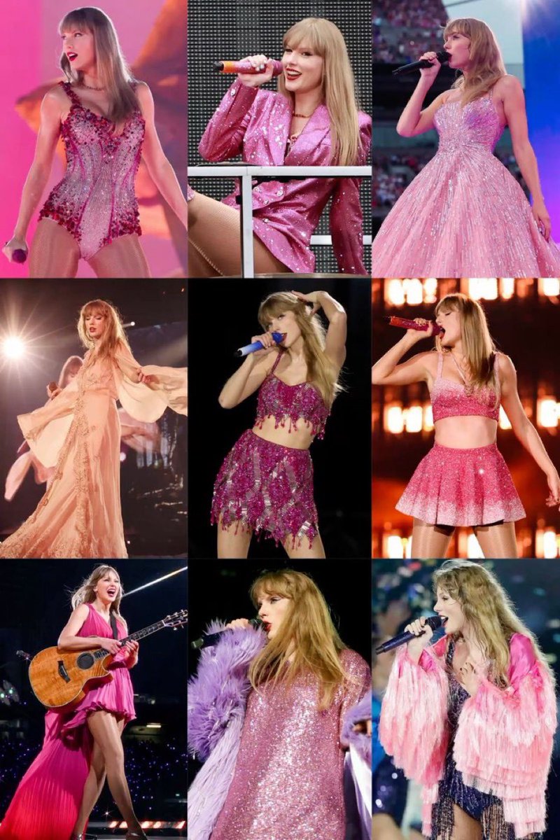 giftedswifted's tweet photo. Taylor Swift + pink https://t.co/3xWIo4qpZC