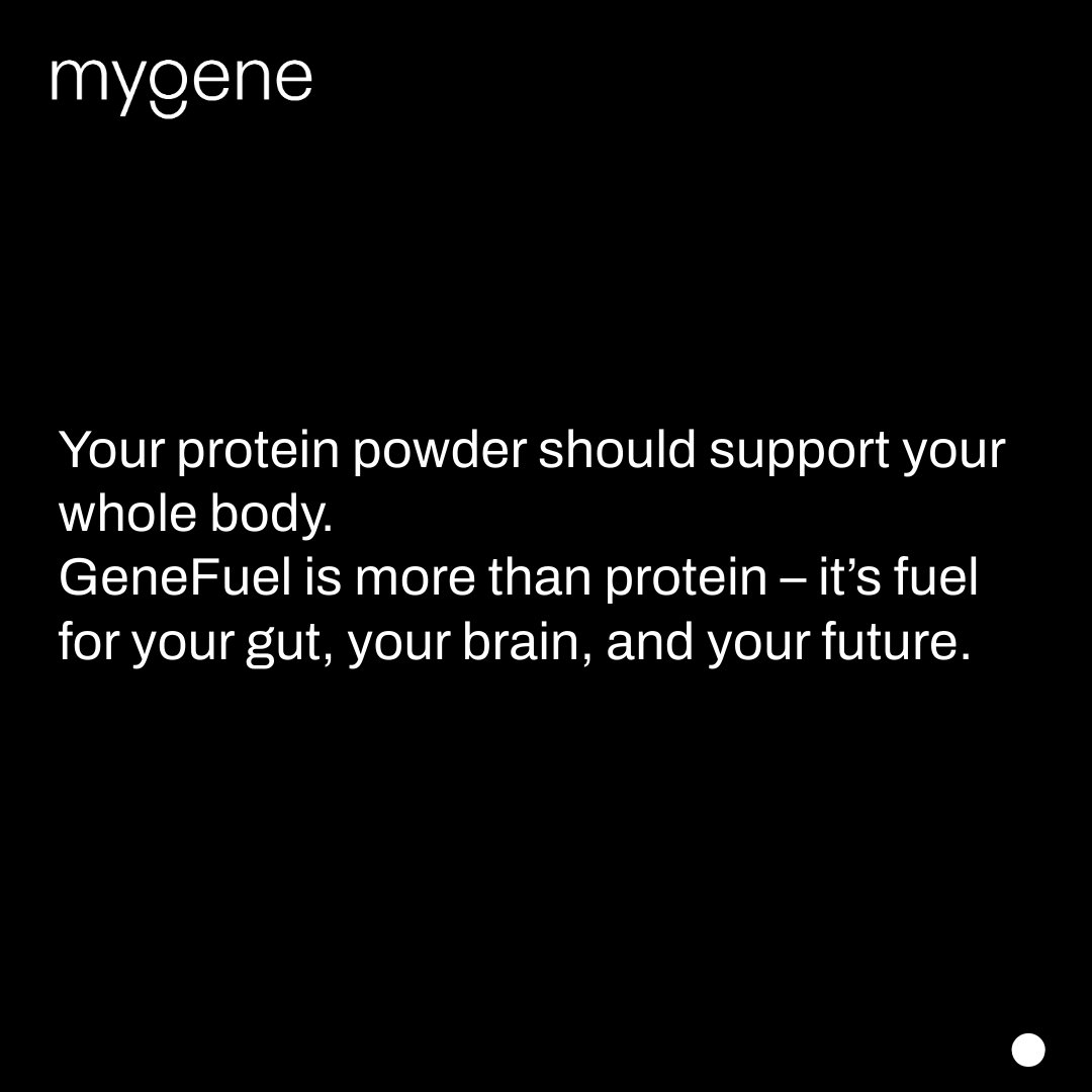 Most protein powders:
✅ Artificial sweeteners
✅ No fibre
✅ Gut-disrupting

GeneFuel:
✅ Organic superfoods
✅ 7.7g fibre
✅ Gut-supportive, anti-inflammatory

Not just protein. Whole-body fuel.
#GeneFuel #GutHealth #CleanProtein