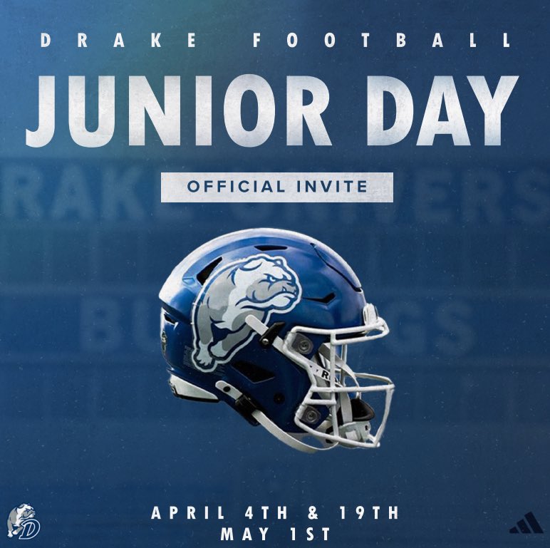 Lawson Grimes (@lawson_g14) on Twitter photo Appreciate the conversation with <a href="/CoachDAdams/">Drew Adams</a> and the invite to <a href="/DrakeBulldogsFB/">Drake Football</a> junior day. Looking forward to getting out there!
<a href="/RecruitsCenTex/">Coach Jimmy Andrews</a> Appreciate the conversation with <a href="/CoachDAdams/">Drew Adams</a> and the invite to <a href="/DrakeBulldogsFB/">Drake Football</a> junior day. Looking forward to getting out there!
<a href="/RecruitsCenTex/">Coach Jimmy Andrews</a>