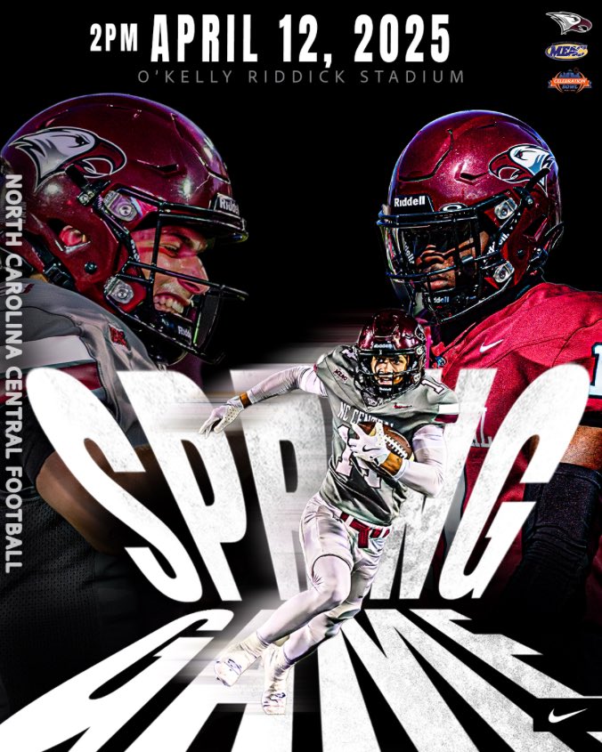 I will be attending the NCCU spring game on April 12, Thank you for the invite <a href="/NCCU_Football/">NC CENTRAL FB | 🦅🏆🦅</a> <a href="/NCCUAthletics/">NCCU Athletics</a> <a href="/NCCU/">North Carolina Central University</a>