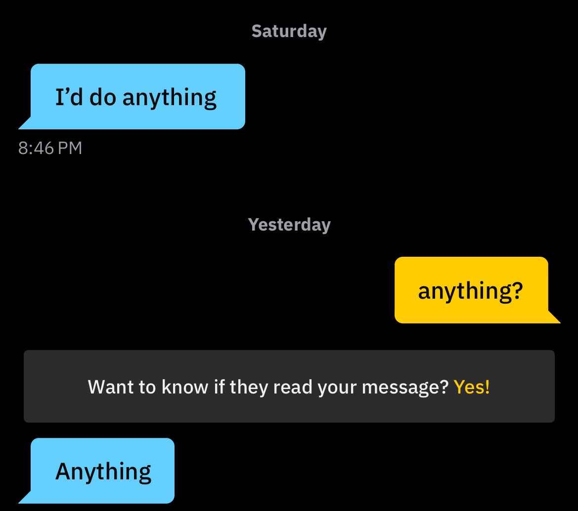 acisperson's tweet photo. grindr screenshots the skyrocket my ego https://t.co/pWBvjEkO7O