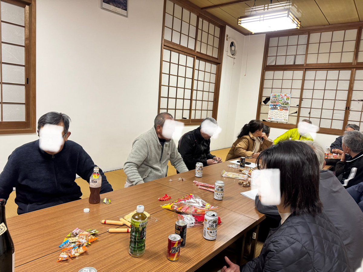 torayamaneko's tweet image. 昨日、青海地区の方々と懇親会を行いました。
皆さん今後の活動にに期待していました。
終了後、地元の方のお宅に泊めて頂きました。
地元のお料理を満喫いたしました。
皆さんも青海のぜひお越し下さい。