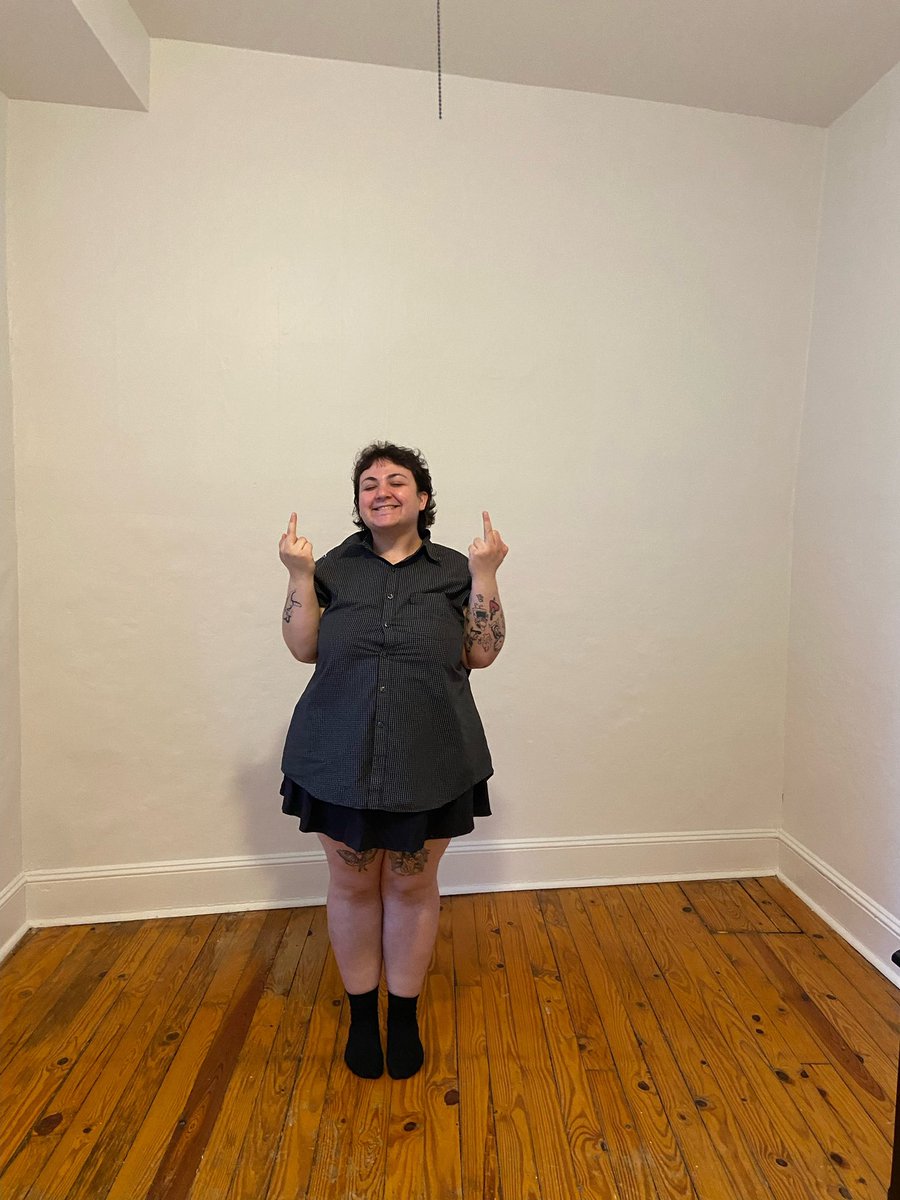 bro I worked so fucking hard endlessly for months after recovering from a traumatic brain injury literally working 6 if not 7 days a week for months to make it to this point I cried on the empty floor of this apartment and realized it is my fresh start and I’m so happy ok byeeee