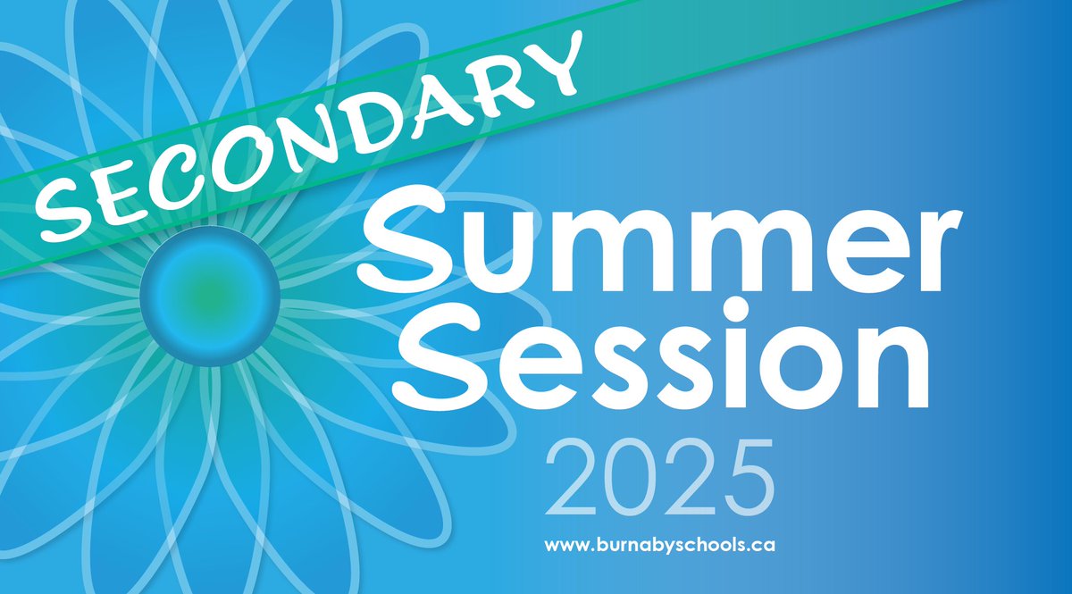 burnabyschools's tweet photo. Registration begins this week for high school Summer Session.

NEW THIS YEAR: Online registration dates are staggered, depending on the grade level for the course:
April 2 - Grades 8 &amp; 9 
April 4 - Grades 10 to 12 

See the brochures: https://t.co/18TfrZhSkL #BurnabySchools https://t.co/7NPiXfQxxO