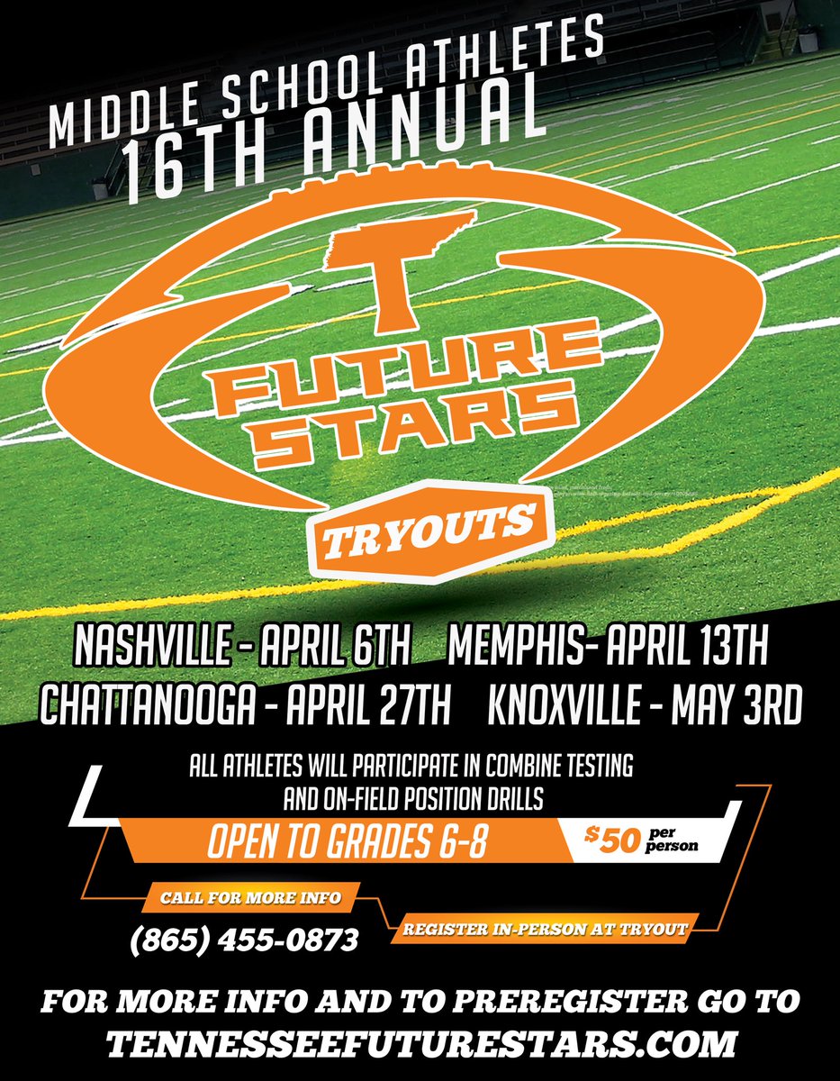 Come out and compete! 

Nashville: BGA 

Memphis: ECS 

Chattanooga: Boyd Buchanan

Knoxville: announcing soon 

Check In 12:00 noon at all locations. Be sure to PreRegister. #TNFS