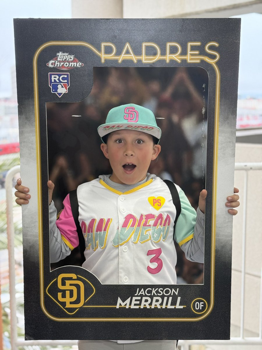 Mini Merrill here bobble head night  #ForTheFaithful