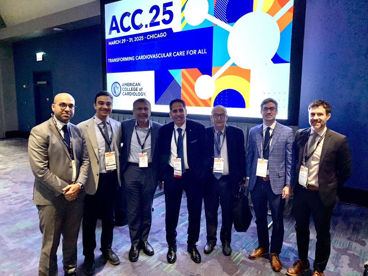 Magdy Abdelhamid (@magdyabdelhami7) on Twitter photo Chairing a very important heart failure session at the ACC 2025 , Chicago with distinguished group of HF Experts from USA
<a href="/JavedButler1/">Javed Butler</a> Chairing a very important heart failure session at the ACC 2025 , Chicago with distinguished group of HF Experts from USA
<a href="/JavedButler1/">Javed Butler</a>