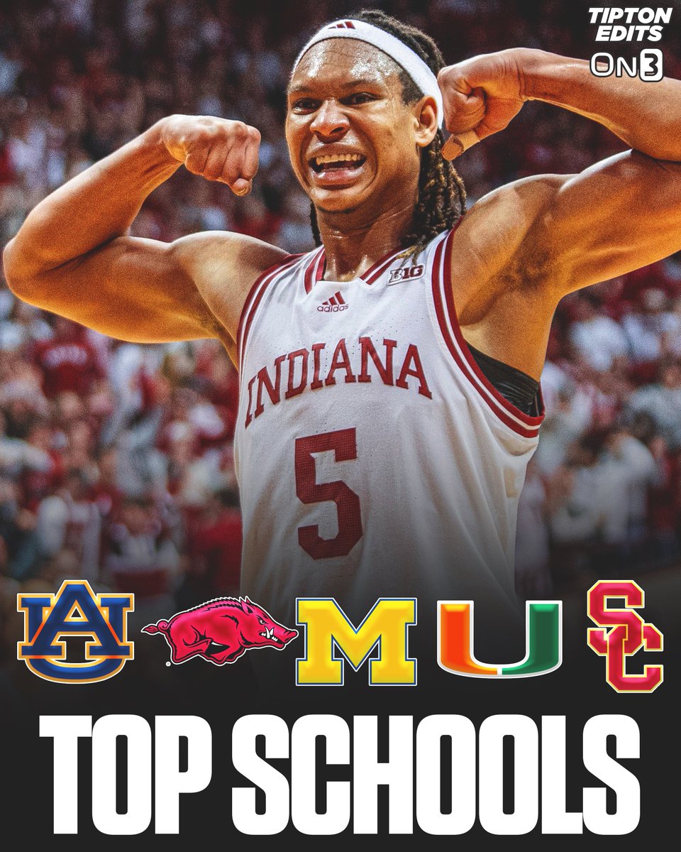 NEWS: Indiana transfer forward Malik Reneau is down to five schools, source tells <a href="/On3sports/">On3</a>. 

The 6-9 junior averaged 13.3 points, 5.5 rebounds, and 2.0 assists per game this season. Represented by Adam Godes. 

on3.com/news/indiana-t…