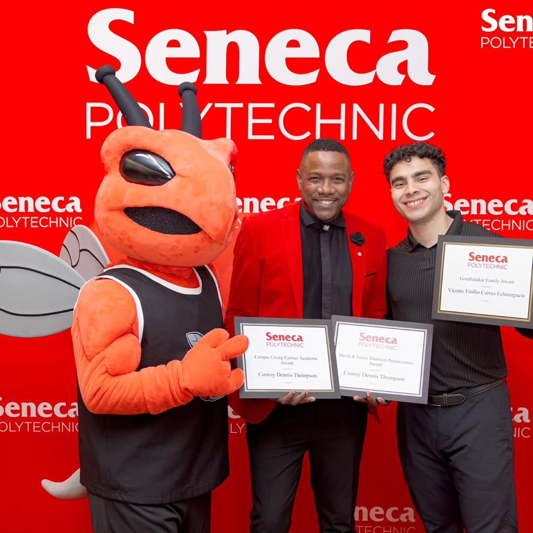 SenecaBusiness's tweet image. ✅ Our Seneca students are doing amazing things thanks to the generous support of donors. For a list of the many Seneca Polytechnic scholarships and awards available to students, visit:
students.senecapolytechnic.ca/spaces/219/get…
Congratulations Vicente & Conroy!
Repost courtesy of @senecapoly