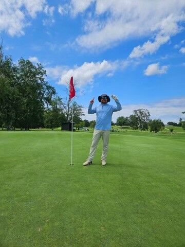 HoleInOneIntl's tweet image. #NonTargetTuesday -We're not fooling around today! Congrats to Kevin M. who won a set of Callaway irons after he aced a non-target par three during a recent golf event. For a complete list of this season's non-target prizes, and to get a free quote, swing by our website.