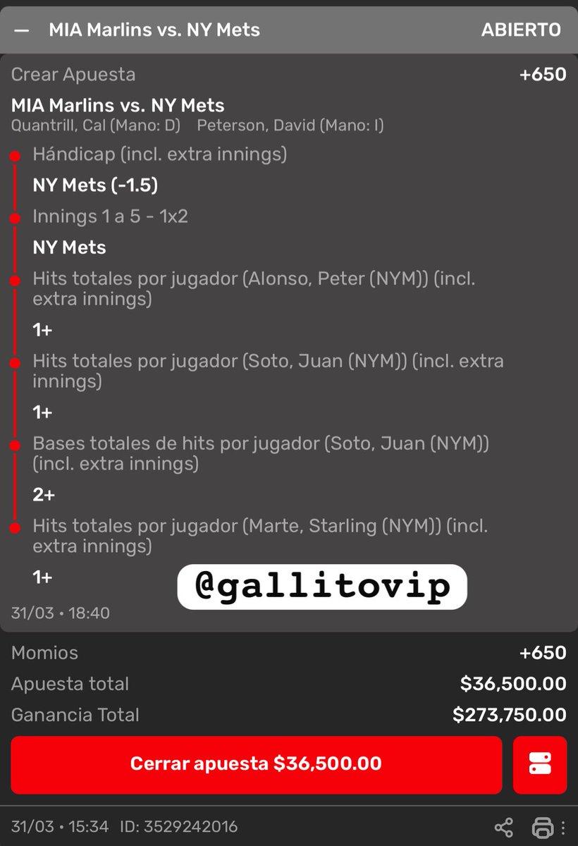Gallito🐓(Apuestas) tweet media