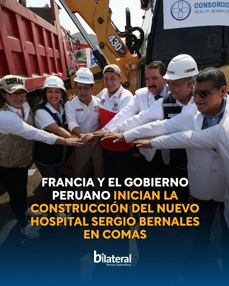 Después de 43 años, el Hospital Sergio E. Bernales tendrá una nueva infraestructura. Con el apoyo de Francia, Perú ha iniciado la construcción de esta obra de S/1,062 millones que transformará la salud para más de 900,000 personas.
<a href="/FrancePerou/">La France au Pérou 🇨🇵🇪🇺</a> 
<a href="/Minsa_Peru/">Ministerio de Salud</a> 

#salud #lima #france