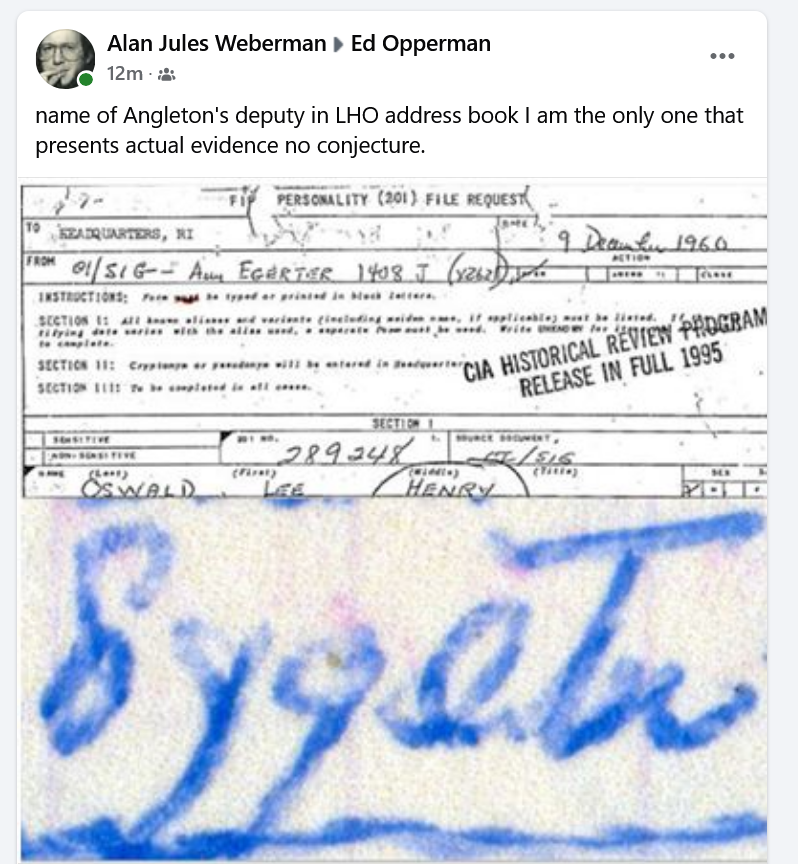 oppermanreport's tweet photo. #ExclusiveDocuments #AJWeberman Exclusive JFK docs from AJ Weberman #oppermanreport https://t.co/ZBE3ZvVDQs