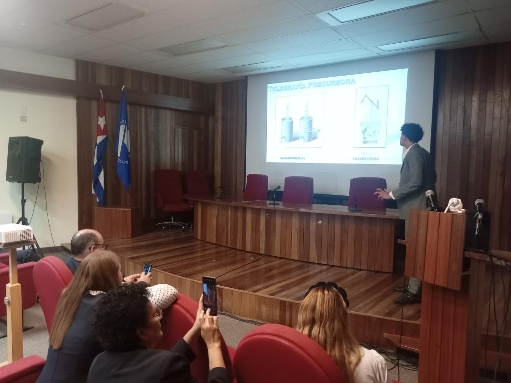 Dalila_QP's tweet photo. Exitosa Jornada Científica Estudiantil ETECSA- LENIN con temáticas novedosas en las telecomunicaciones orientadas a la formación vocacional de sus estudiantes.
#GestiónDeTalento https://t.co/k8mKyclrVM