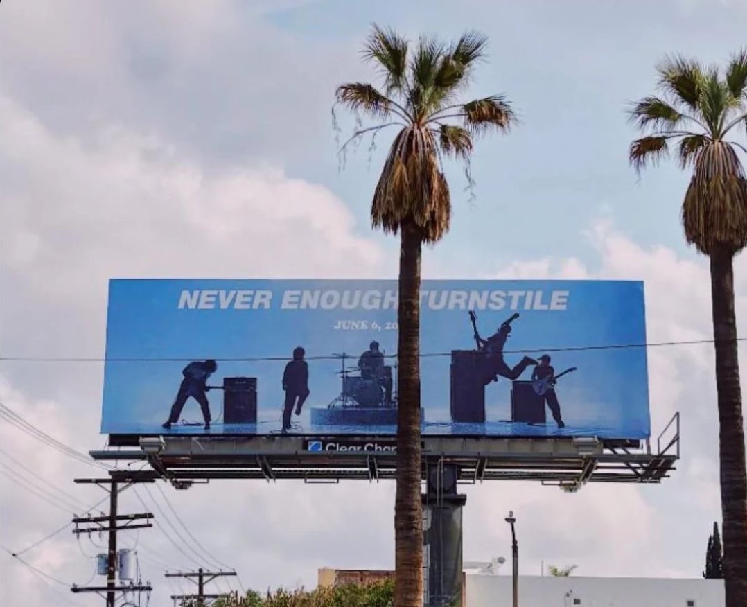 Turnstile are teasing something for June 6th via new billboard.
