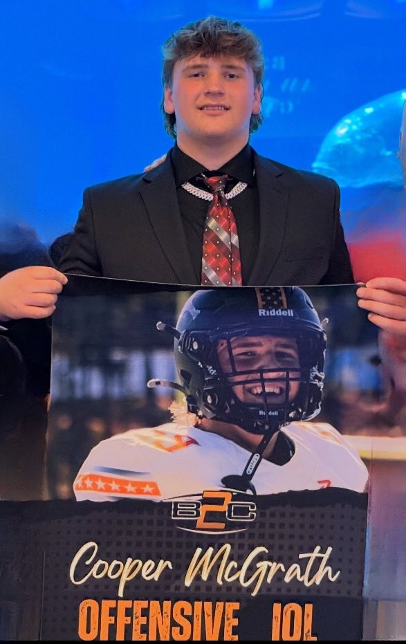 Cooper Mcgrath (@coopermcgrath40) on Twitter photo B2C IOL of the year class of 2029!!
<a href="/borntocompete/">Born to Compete™</a> <a href="/RivalsCamp/">Rivals Camp Series</a> <a href="/Rivals/">Rivals</a> @CoachTrauntFB <a href="/CoachMattLuke/">Matt Luke</a> <a href="/OU_CoachB/">Bill Bedenbaugh</a> <a href="/GeepWade/">Geep Wade</a> @On3Recruits looking forward to be at the camps this summer! B2C IOL of the year class of 2029!!
<a href="/borntocompete/">Born to Compete™</a> <a href="/RivalsCamp/">Rivals Camp Series</a> <a href="/Rivals/">Rivals</a> @CoachTrauntFB <a href="/CoachMattLuke/">Matt Luke</a> <a href="/OU_CoachB/">Bill Bedenbaugh</a> <a href="/GeepWade/">Geep Wade</a> @On3Recruits looking forward to be at the camps this summer!