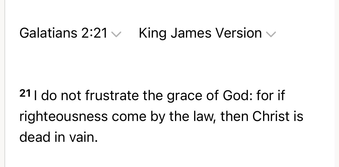 GospelOnX's tweet photo. There is no difference between a Torah-keeping Jew and a works-based Christian. Both deny the cross. Both reject Christ. Both frustrate the grace of God. If righteousness comes by the law, then Christ is dead in vain (Galatians 2:21). https://t.co/iYl79rQGi9