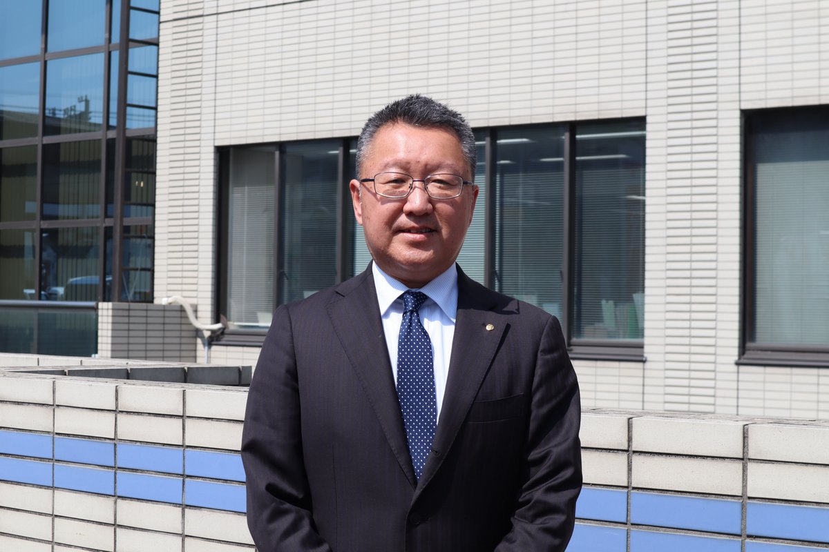 はじめまして。本日付けで中区⻑に就任しました伊藤 修士(いとう