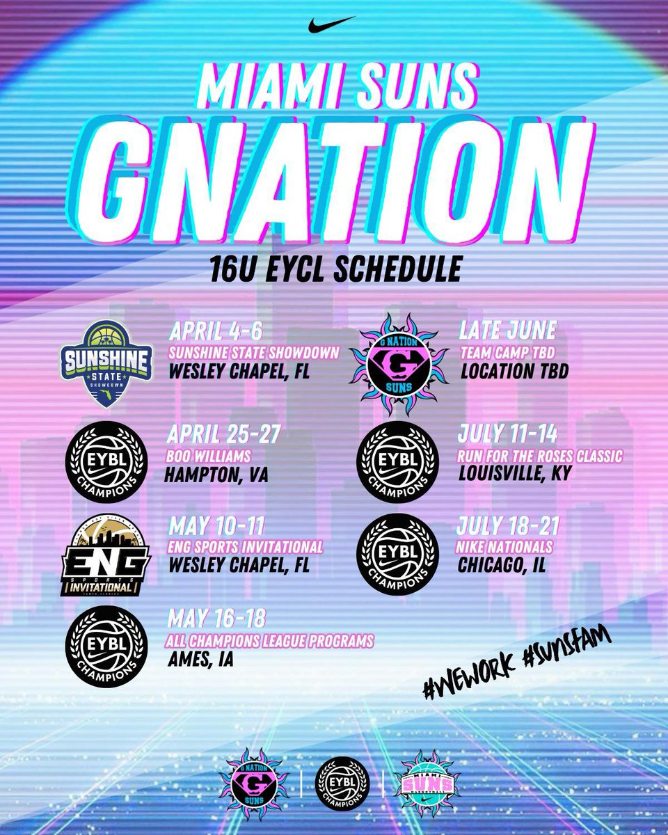 You can catch me this spring/summer playing with <a href="/GNation_BBALL/">G Nation 🏀</a> <a href="/MiamiSuns/">Miami Suns</a> #EYCL