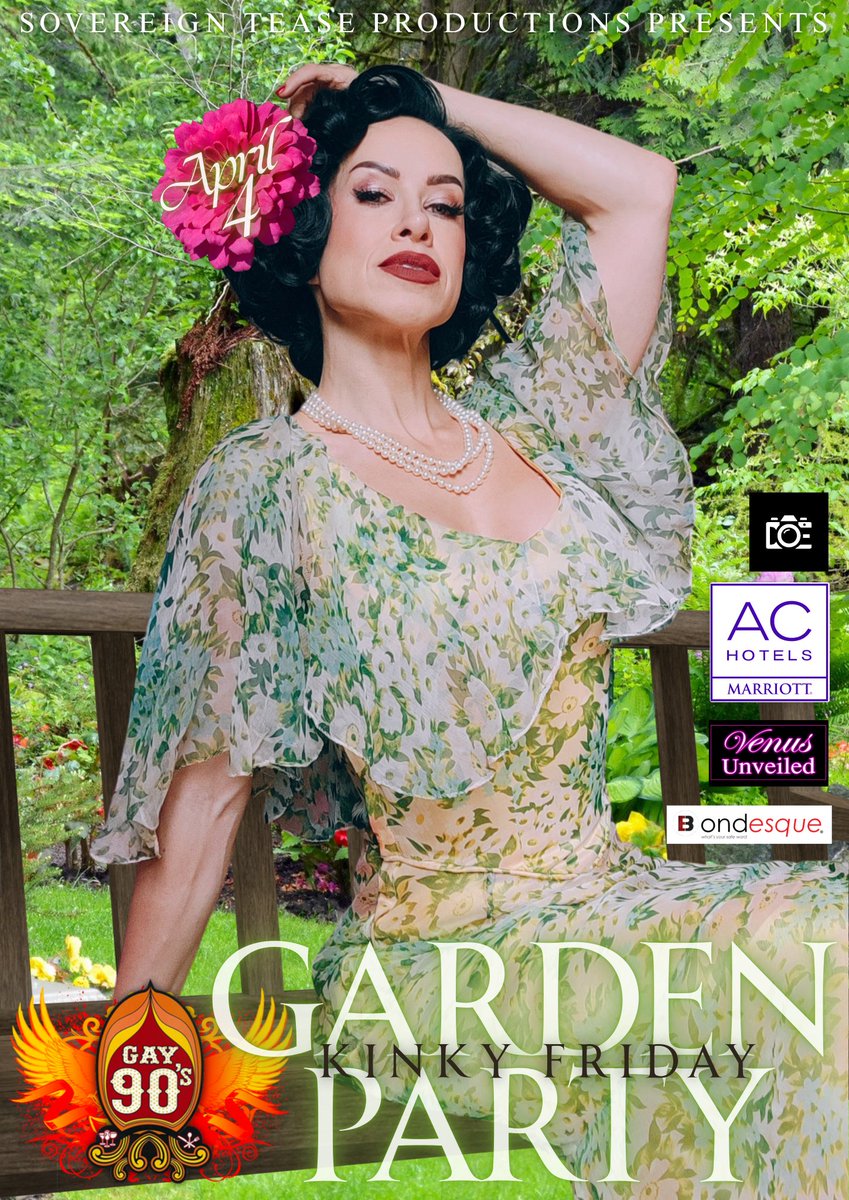 This Friday <a href="/Gay90s/">Gay90s</a> - #kinkyfridaympls GARDEN PARTY with <a href="/yesqueenpea/">Queen Pea 👑 Mpls 👑 ATL 4/17-20 DAL 4/24-27</a>