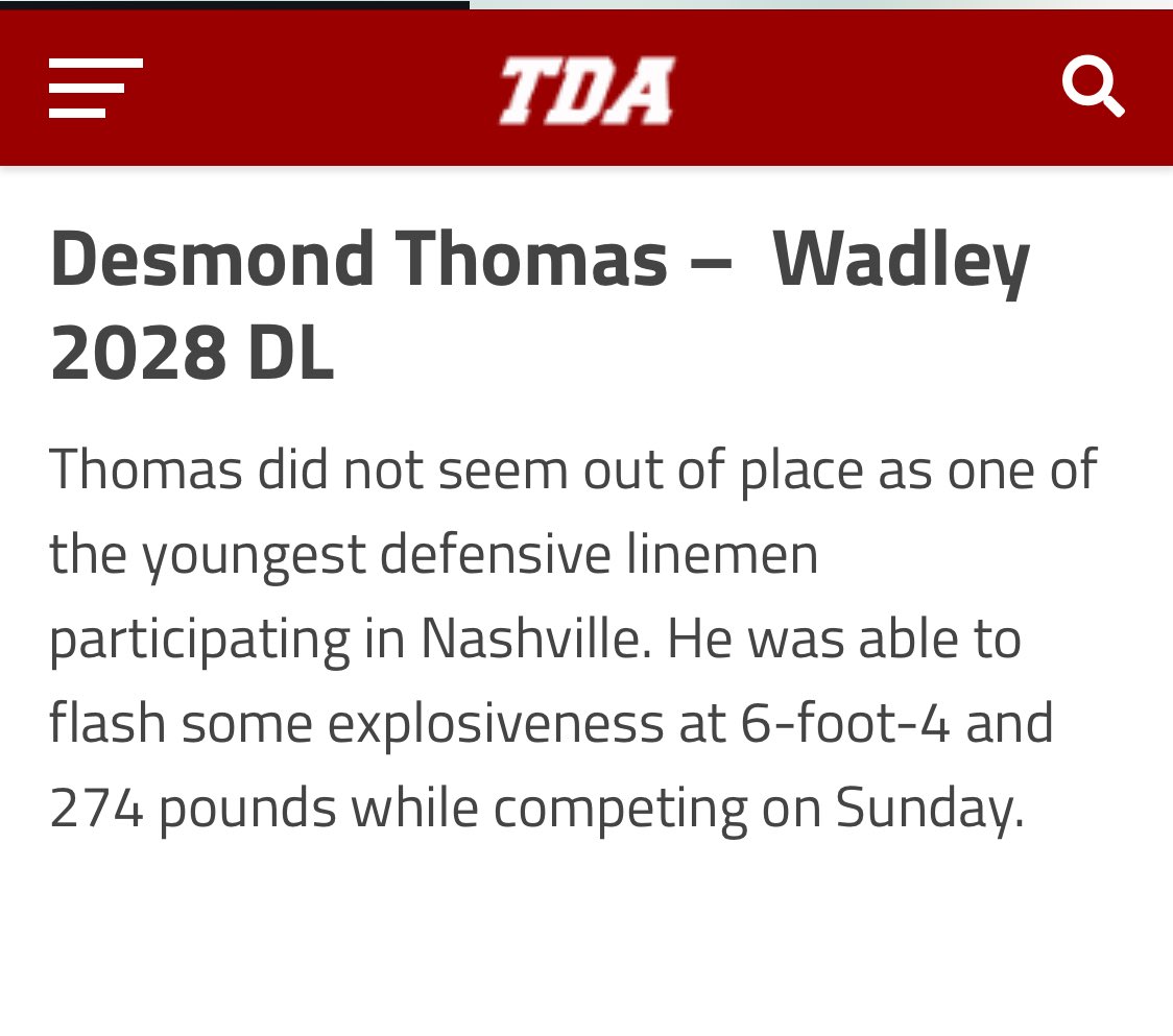 Desmond Thomas (@desmond_thomas7) on Twitter photo Thanks again for allowing me to showcase my skills. I enjoyed the experience <a href="/TDARecruiting/">Touchdown Alabama Recruiting</a> <a href="/CoachThom24/">jeremiah thomas</a> <a href="/On3Recruits/">On3 Recruits</a> <a href="/BamaPrepsFB/">BamaPreps</a> <a href="/Bama_247/">Bama247</a> <a href="/CoachDC72/">CoachDC</a> <a href="/CoachLidberg/">Brad Lidberg</a> <a href="/CoachWatson9/">RASHAD WATSON</a> <a href="/coach1williams/">Coach Williams</a> Thanks again for allowing me to showcase my skills. I enjoyed the experience <a href="/TDARecruiting/">Touchdown Alabama Recruiting</a> <a href="/CoachThom24/">jeremiah thomas</a> <a href="/On3Recruits/">On3 Recruits</a> <a href="/BamaPrepsFB/">BamaPreps</a> <a href="/Bama_247/">Bama247</a> <a href="/CoachDC72/">CoachDC</a> <a href="/CoachLidberg/">Brad Lidberg</a> <a href="/CoachWatson9/">RASHAD WATSON</a> <a href="/coach1williams/">Coach Williams</a>
