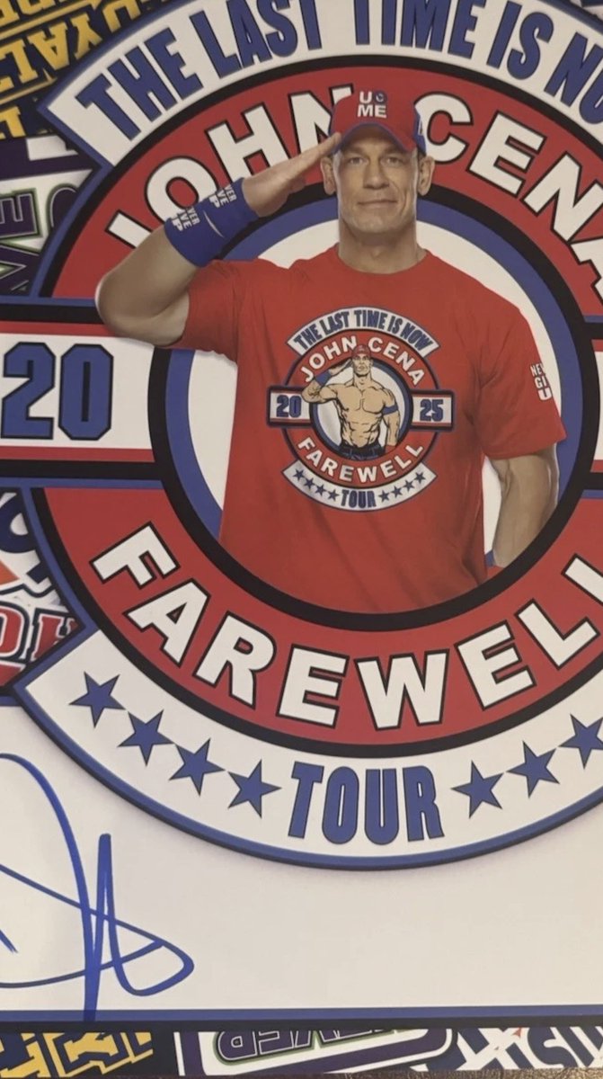 To the man in the red shirt (that’s all I know)!  who got my son a John cena poster and then wouldn’t take his money for it /  looked for you to say thank you you made his night.  Wrestling fans are the best. #WWERaw #wwelondon #JohnCena #theO2