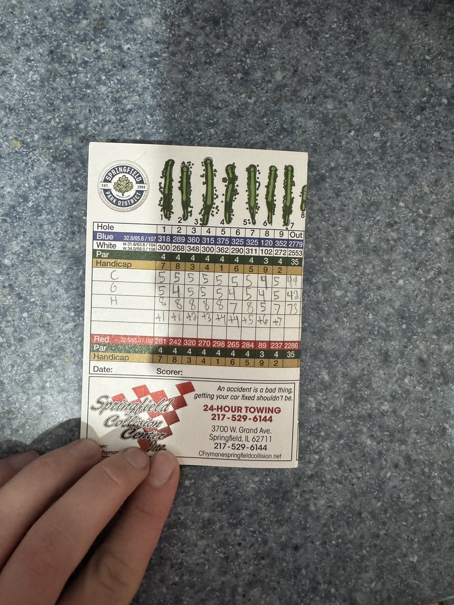 Insane golf stream thank you to everyone who showed up! ❤️