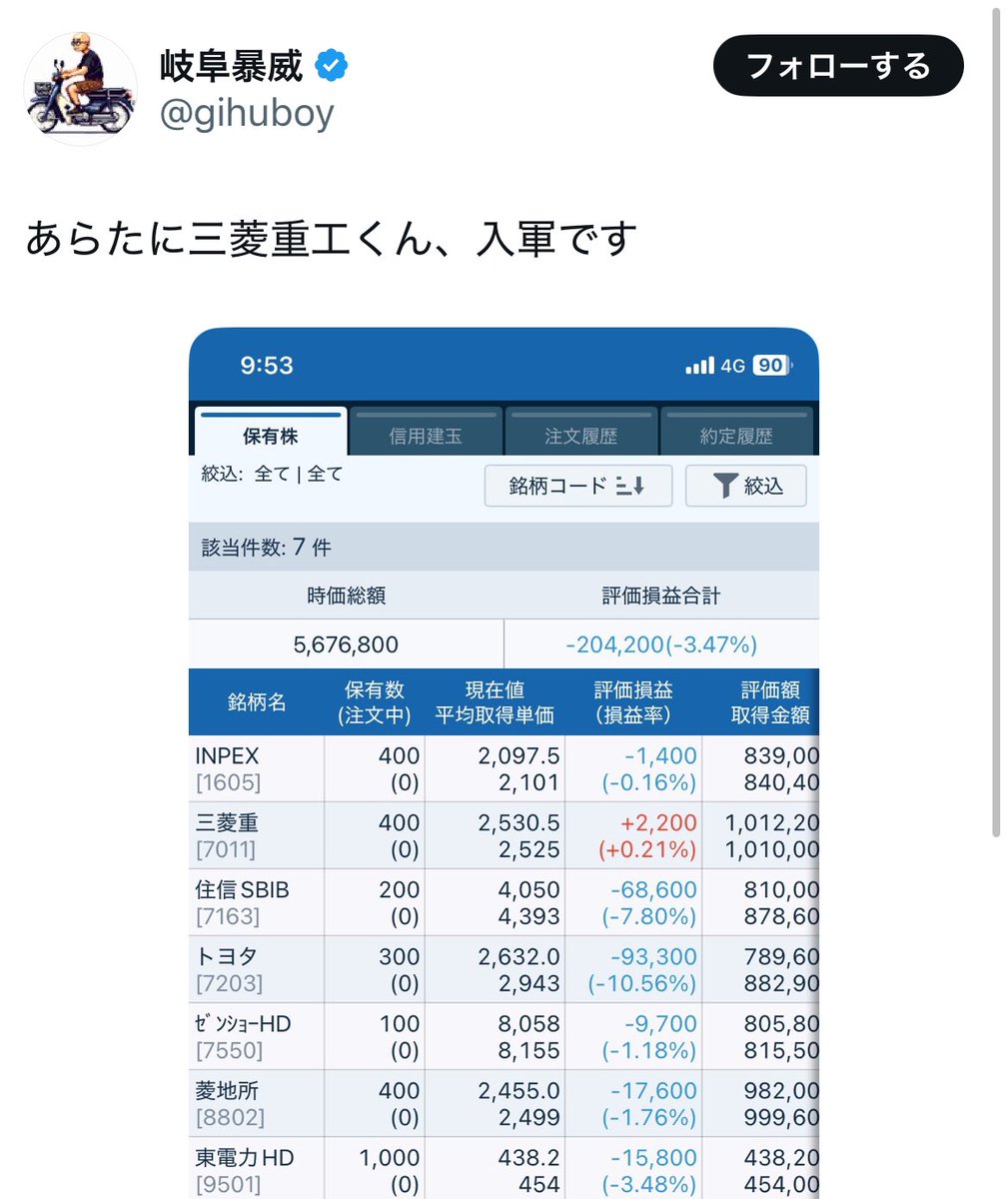 【速報】G-PFに三菱重工追加

あらゆる戦争が終結か