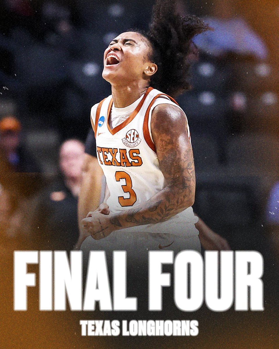 SECNetwork's tweet image. TEXAS IS BACK IN THE FINAL FOUR 🤘 @TexasWBB
