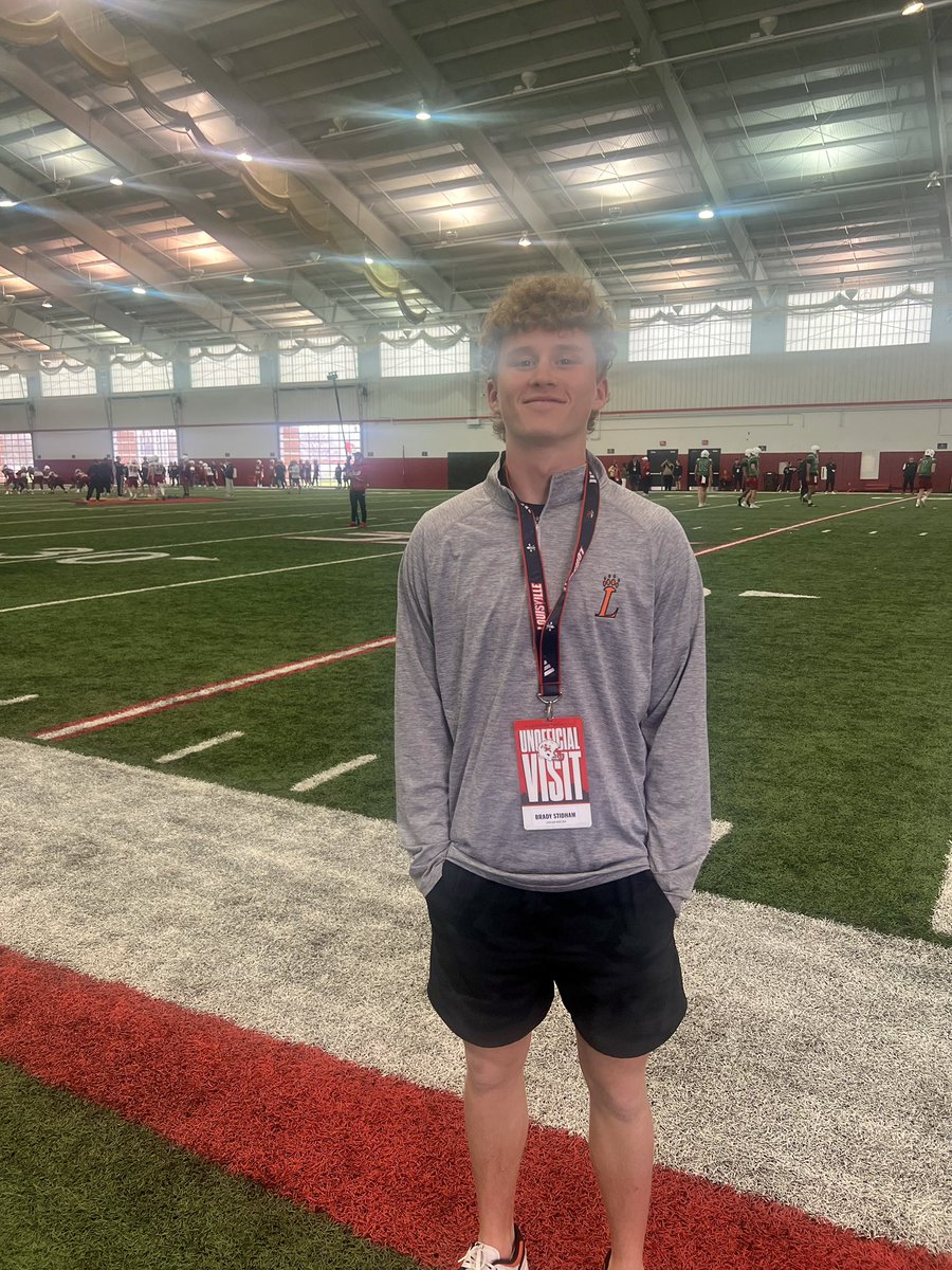 bradystid2026's tweet image. Had a great time @LouisvilleFB today! Thank you @CoachMaslowski for having me out. Loved the facilities!
@HKA_Tanalski @LHS_TigerFB
