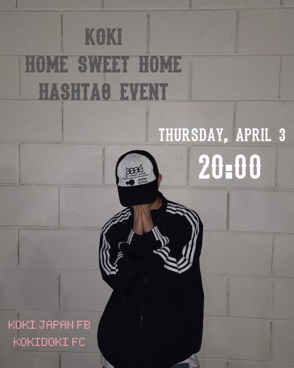 kokifancafe's tweet photo. Koki home sweet home

정말 오랜만에 모습을 보여준 고키에게 
환영의 인사를 담아
해시태그 이벤트를 개최합니다✨️
많은 참여 부탁드립니다🙇 

4월 3일 목요일 20:00

해시태그
#おかえりコウキ
#고키야_어서와반가워

고키 Instagram 
🔗https://t.co/6uO3FmVH5j

#tanakaKoki #고키 #田中煌己 https://t.co/zBeL6Hafgv