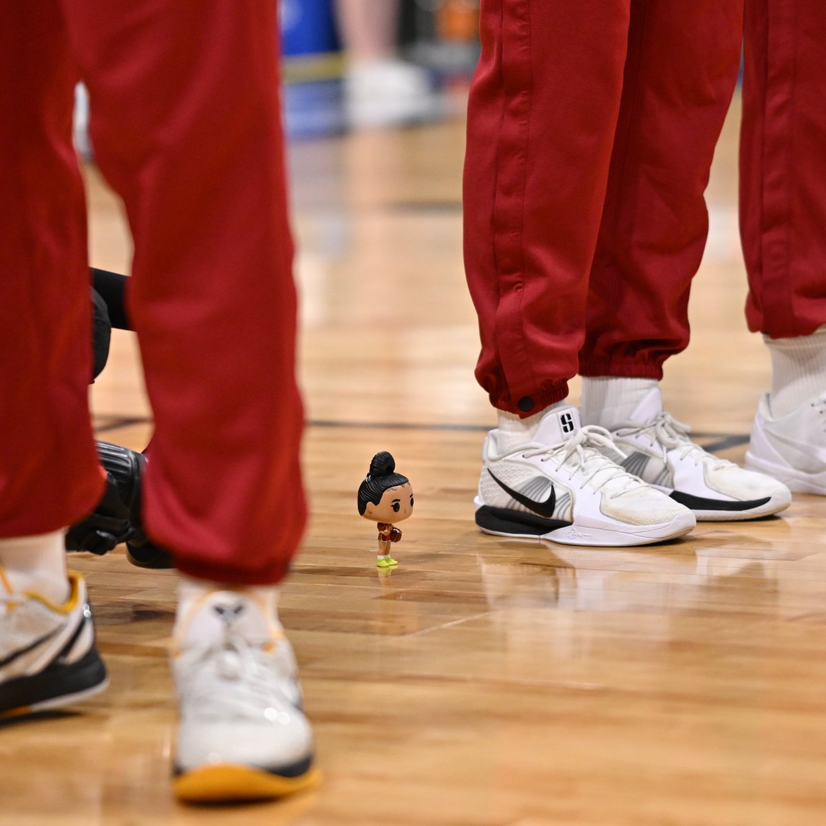 USCWBB's tweet photo. Funko Pop JuJu is locked in. https://t.co/pmuTbUvXBi
